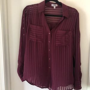 Express women’s dress shirt